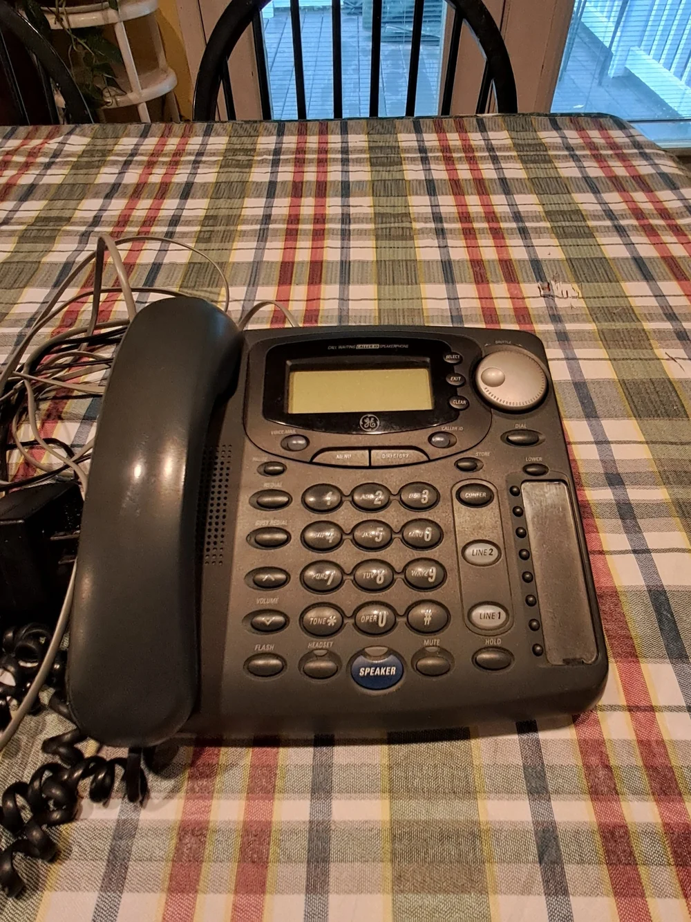 General‎ Electric Black Office Desk Phone with Speakerphone and Display
